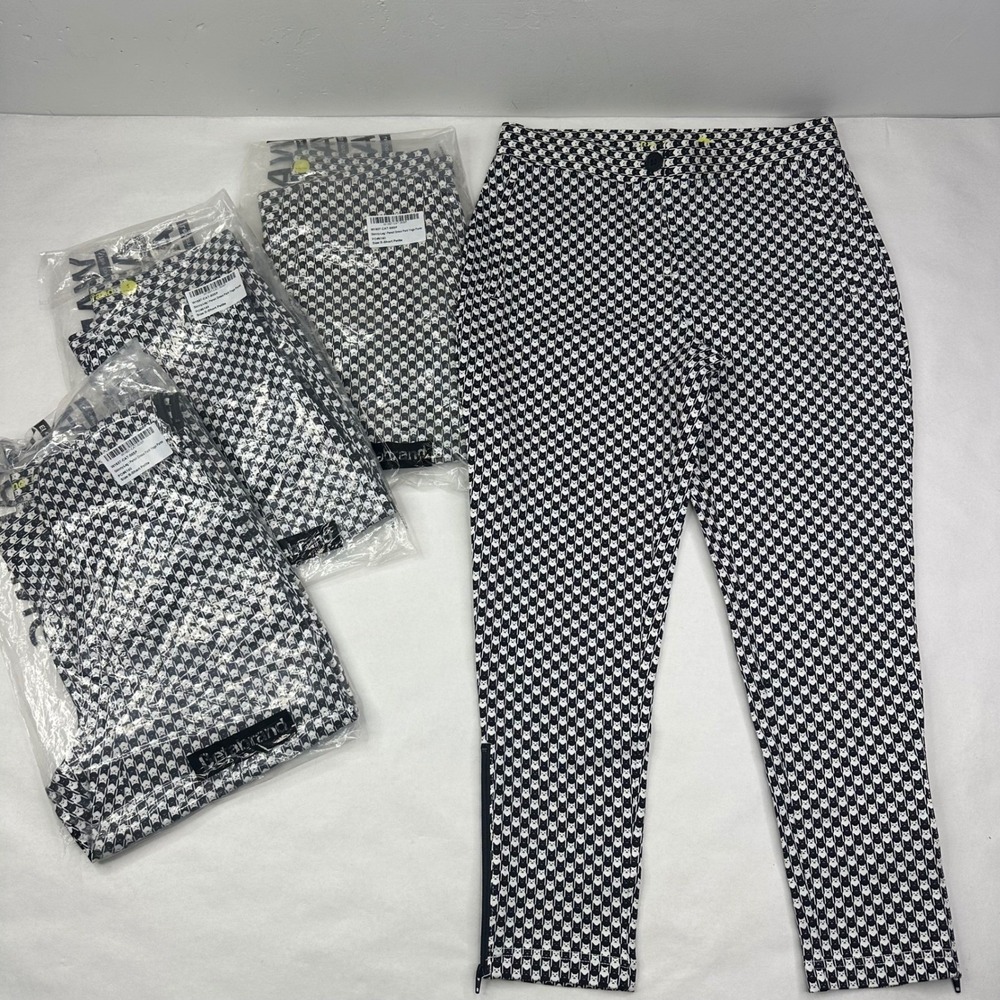 Betabrand Cat Print Dress Pant Yoga Pants Bundle Lot 4 Pairs Small Short Petite